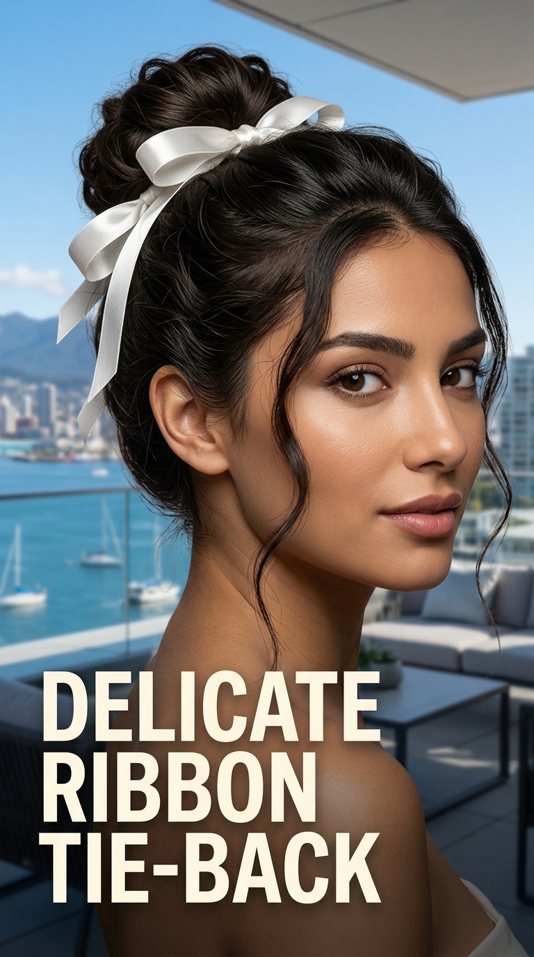 Delicate Ribbon Tie-Back