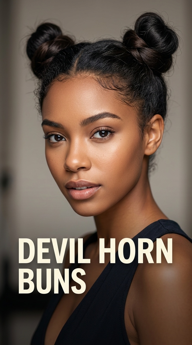 Devil Horn Buns