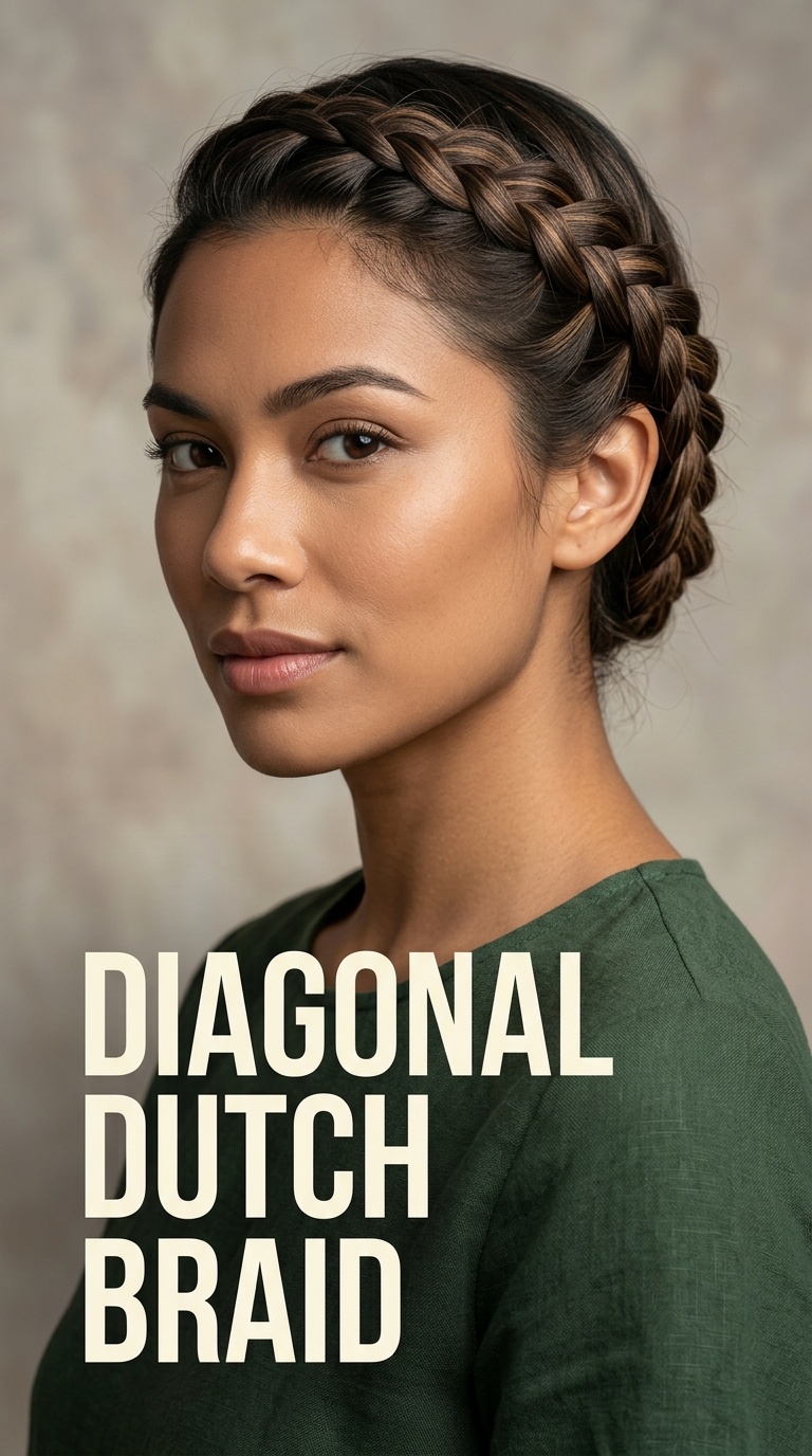 Diagonal Dutch Braid