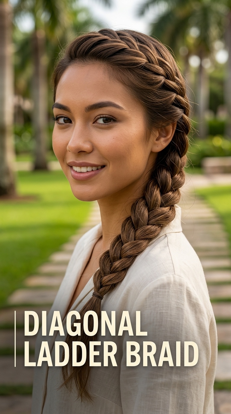 Diagonal Ladder Braid