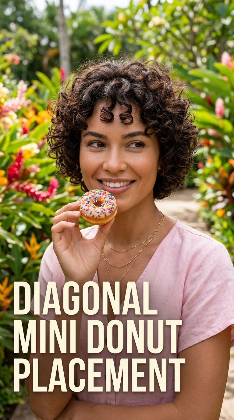 Diagonal Mini Donut Placement