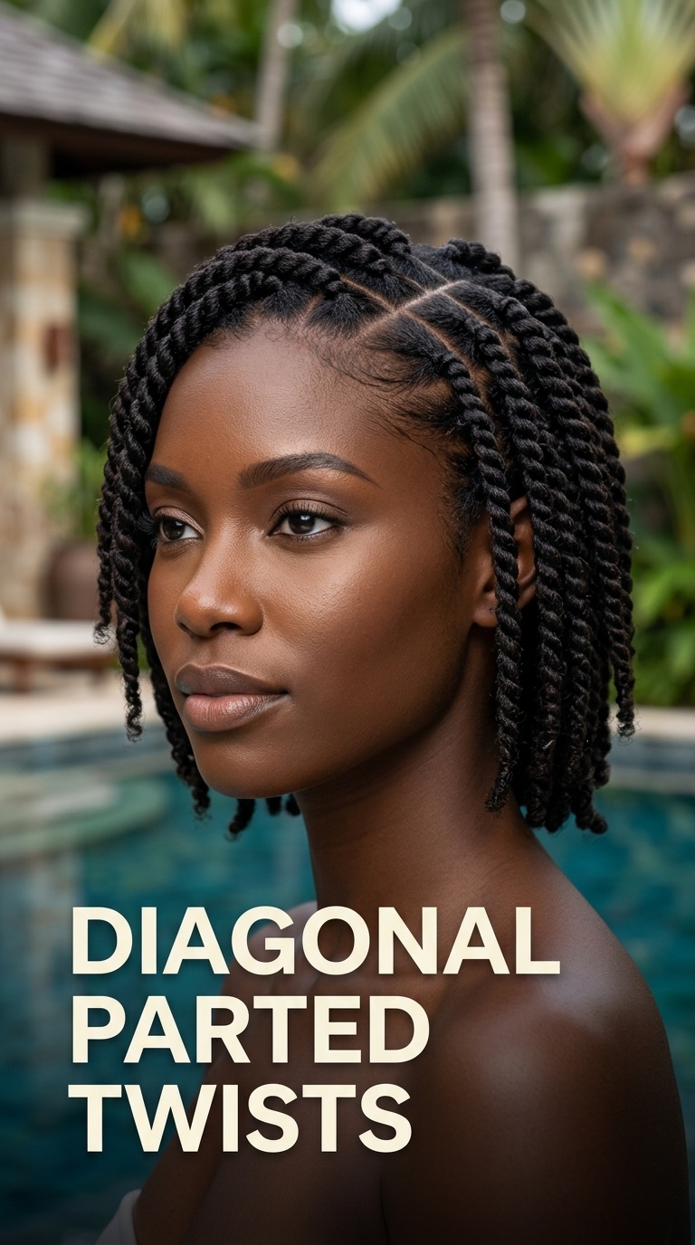 Diagonal Parted Twists