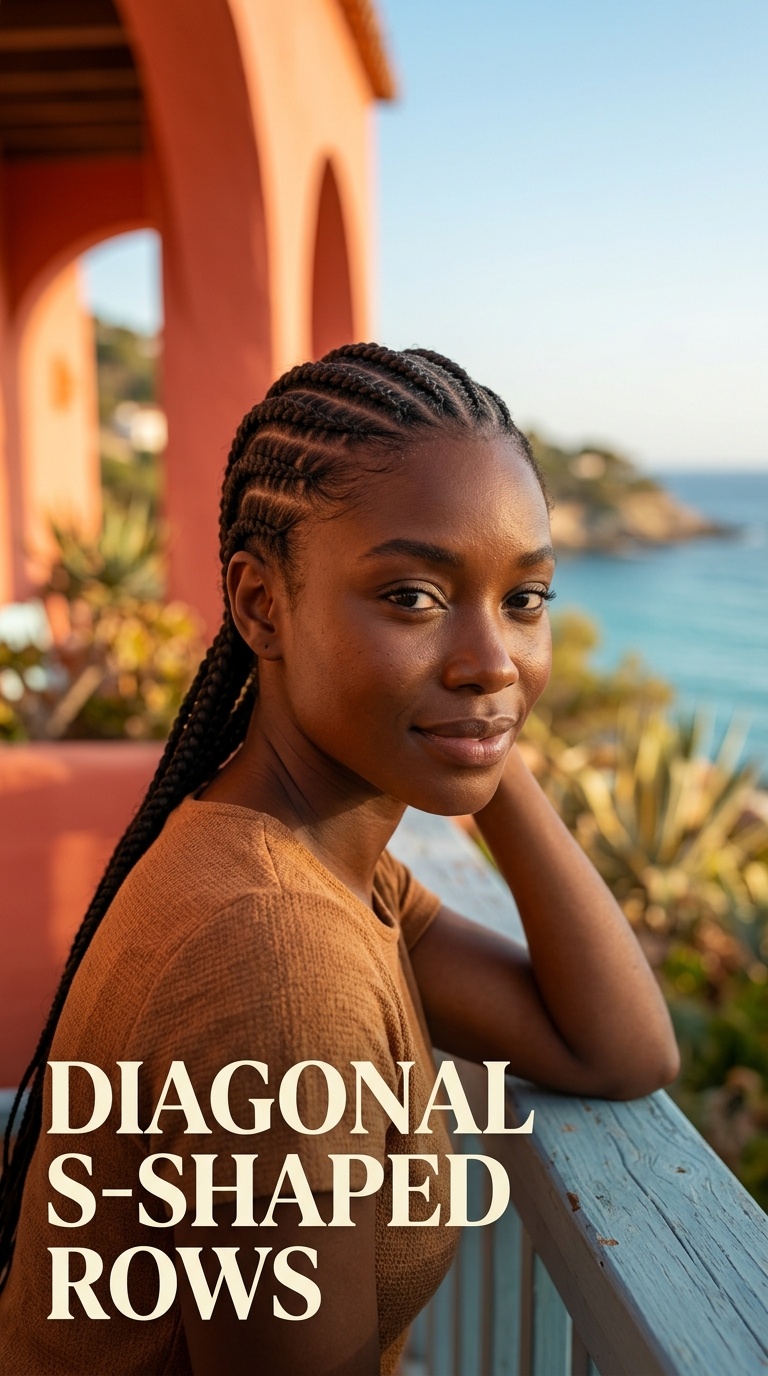 Diagonal S-Shaped Rows