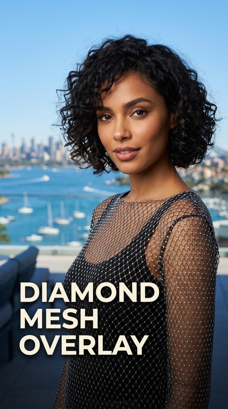Diamond Mesh Overlay