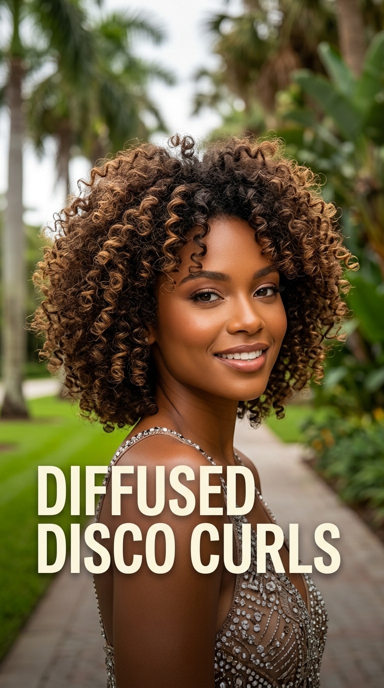 Diffused Disco Curls