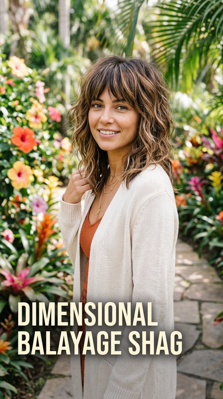 Dimensional Balayage Shag