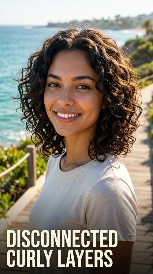 Disconnected Curly Layers