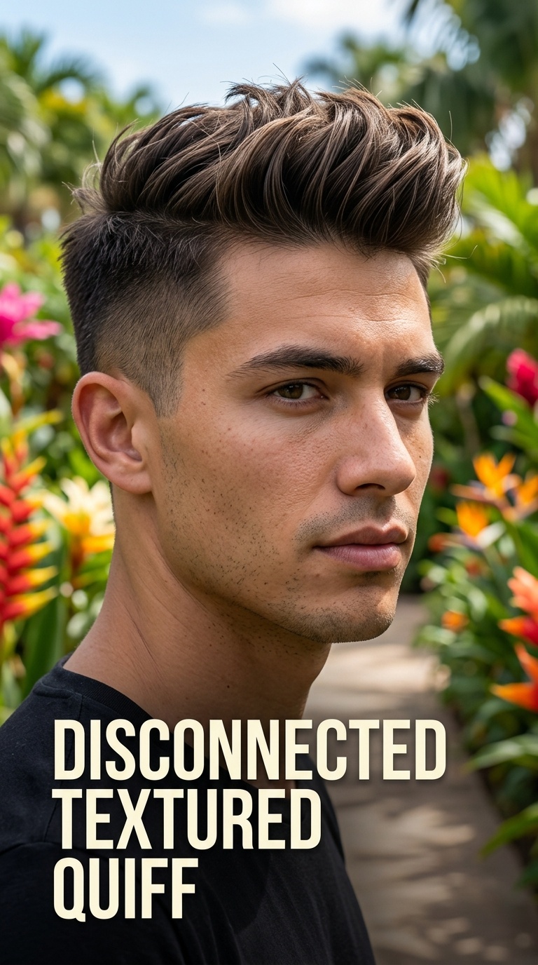 Disconnected Textured Quiff