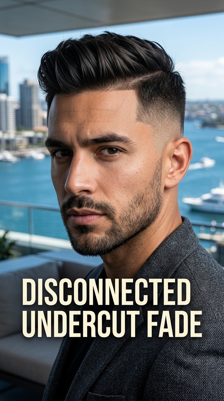 Disconnected Undercut Fade