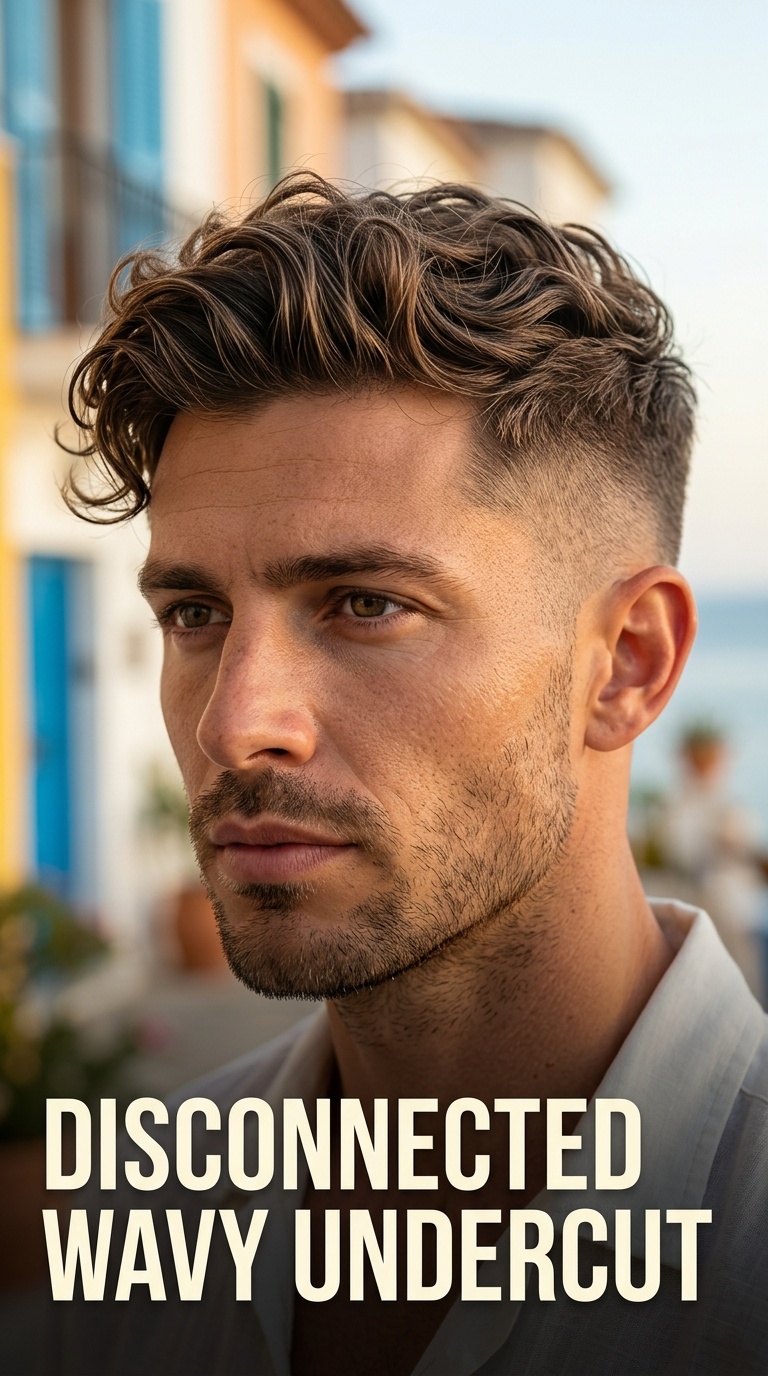 Disconnected Wavy Undercut
