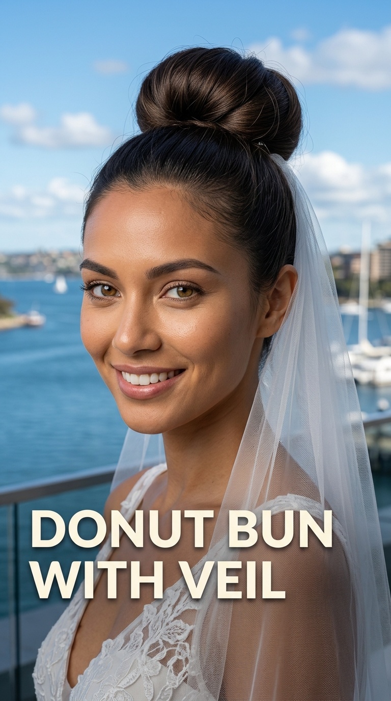 Donut Bun with Veil