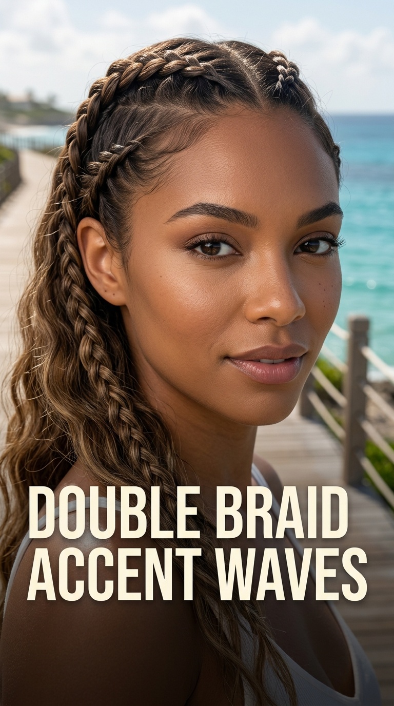 Double Braid Accent Waves