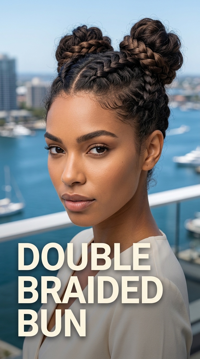 Double Braided Bun