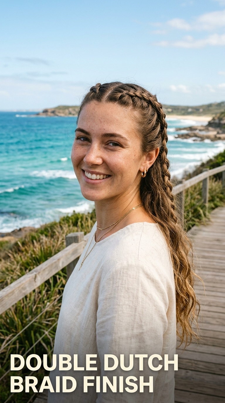Double Dutch Braid Finish