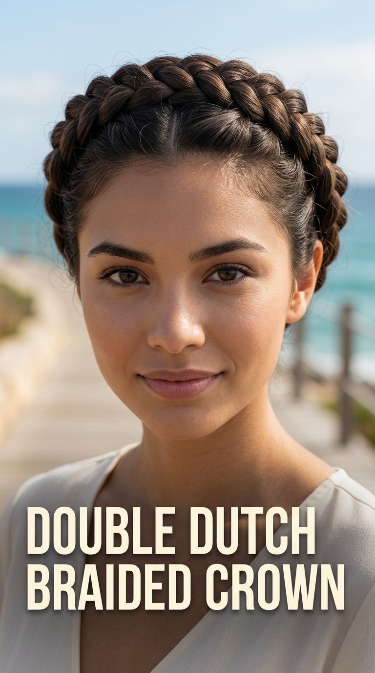 Double Dutch Braided Crown