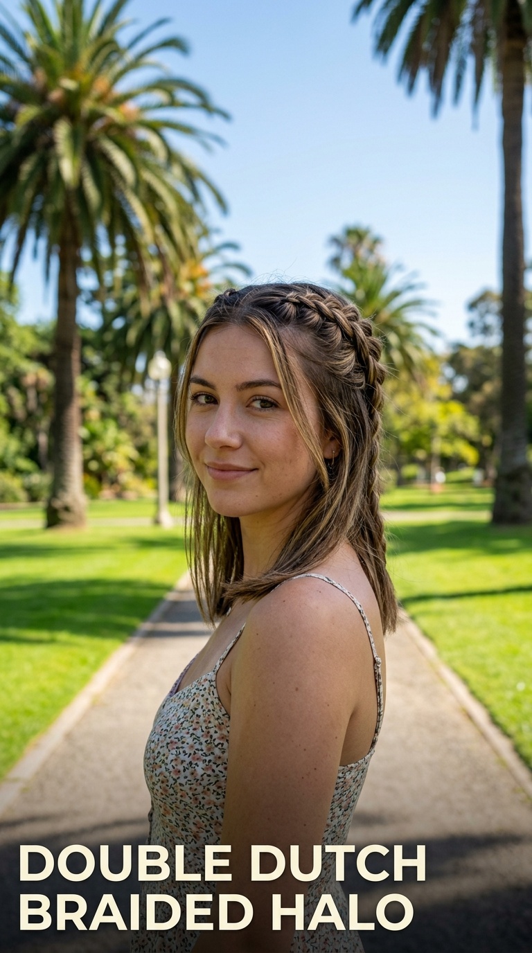 Double Dutch Braided Halo