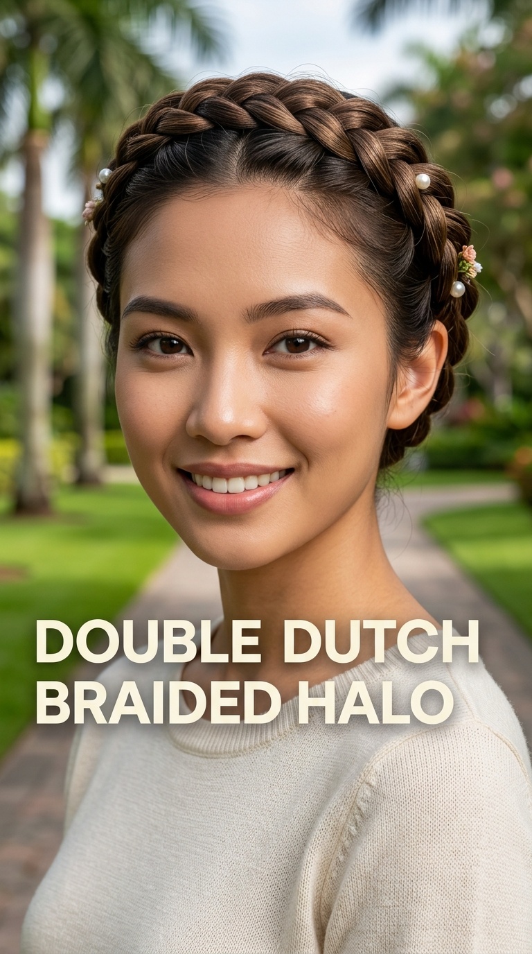 Double Dutch Braided Halo