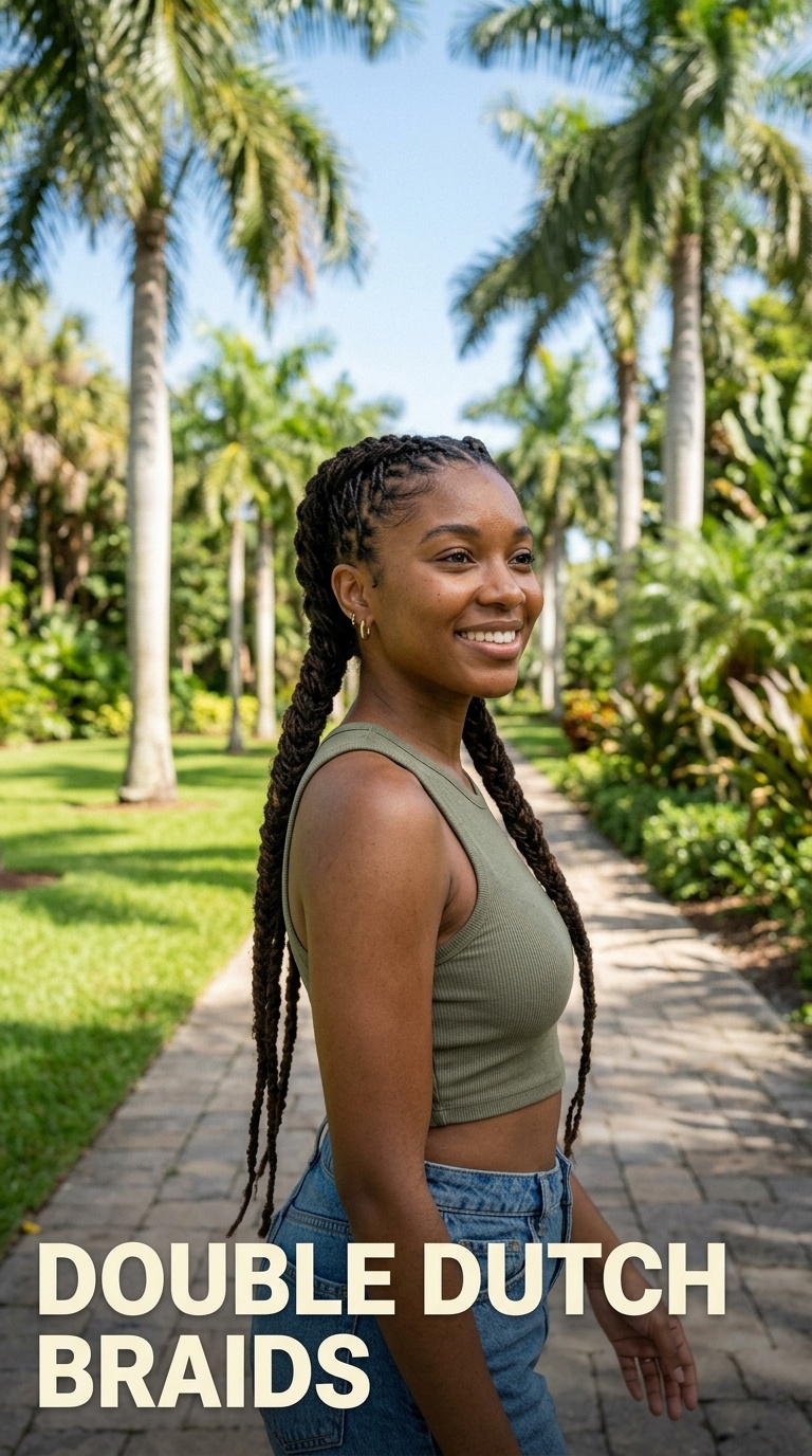 Double Dutch Braids