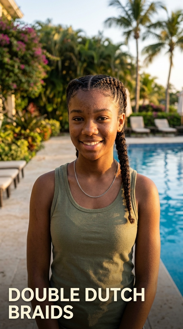 Double Dutch Braids