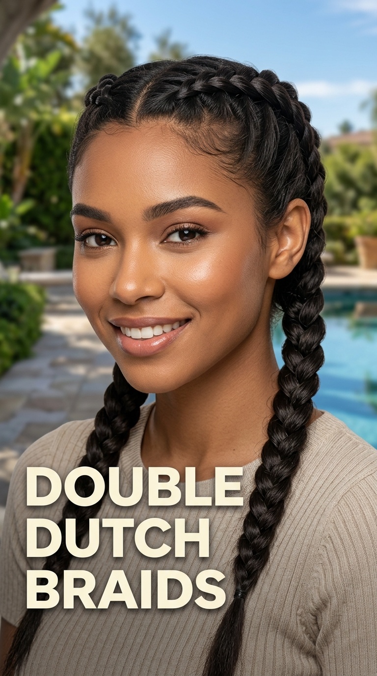 Double Dutch Braids