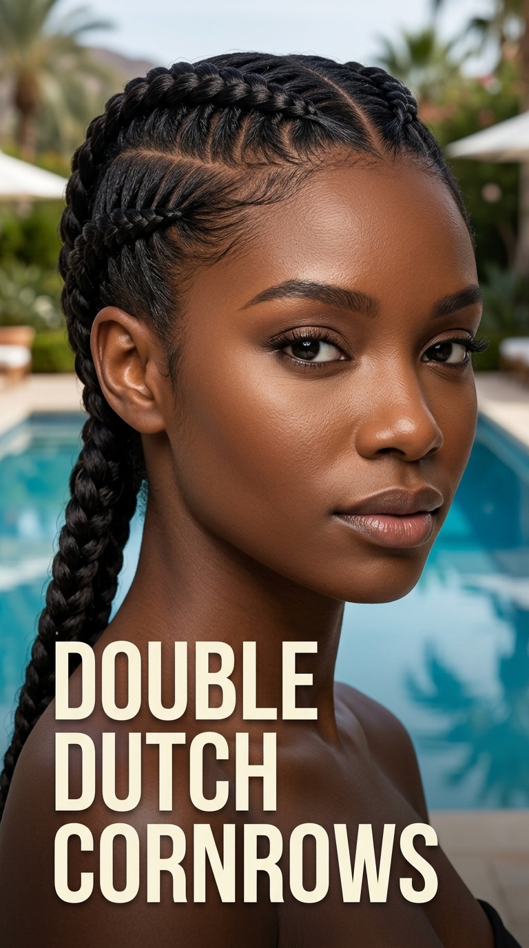 Double Dutch Cornrows
