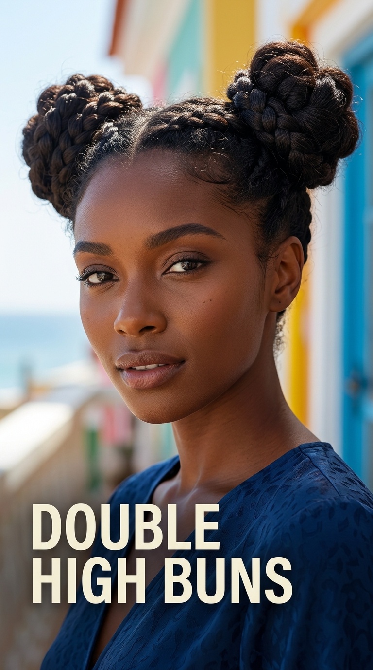 Double High Buns