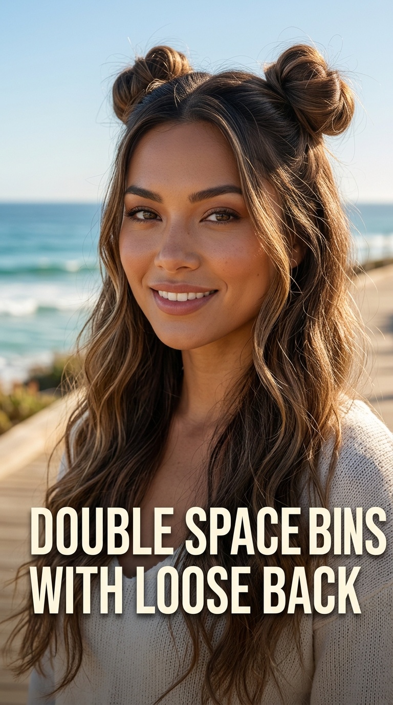 Double Space Buns with Loose Back