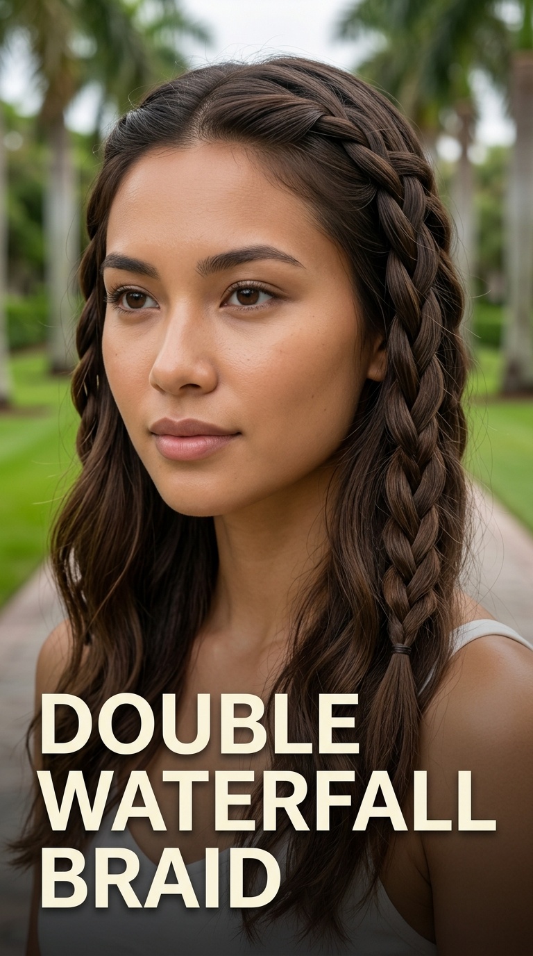 Double Waterfall Braid