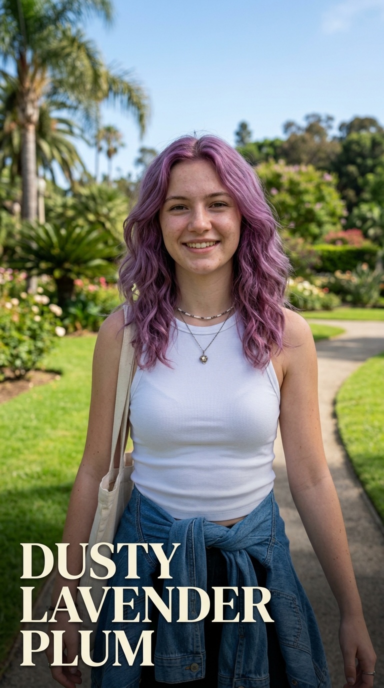 Dusty Lavender Plum