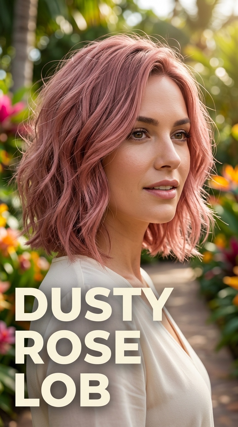 Dusty Rose Lob