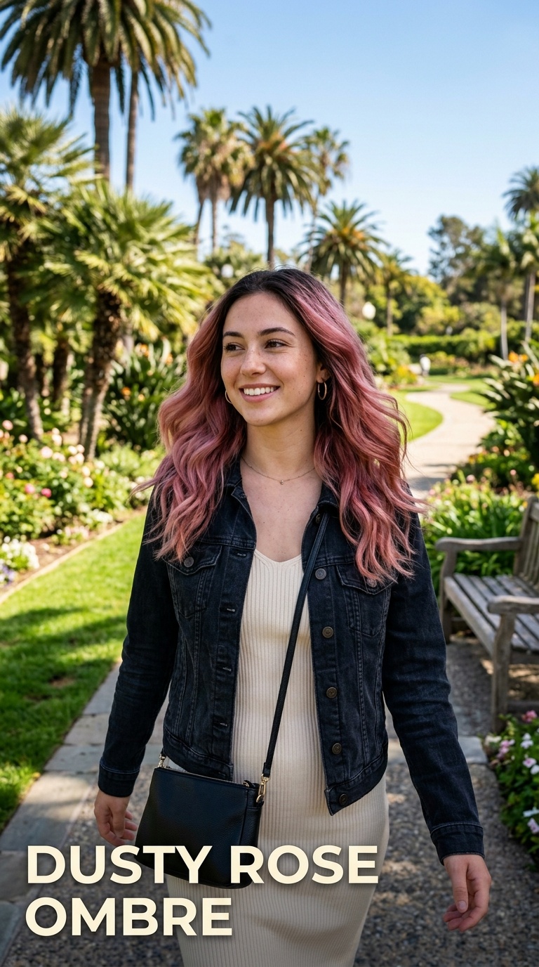 Dusty Rose Ombre
