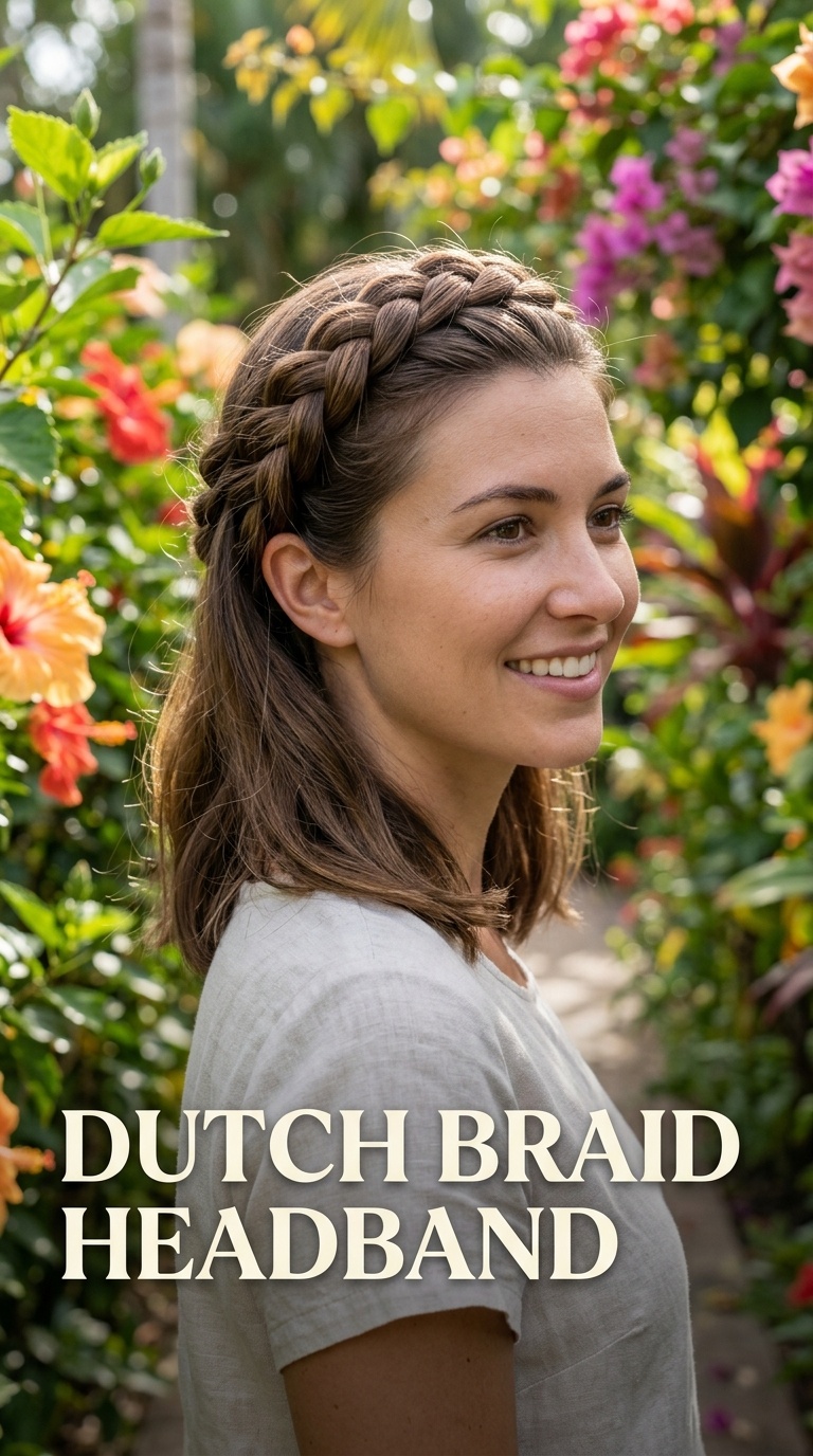 Dutch Braid Headband