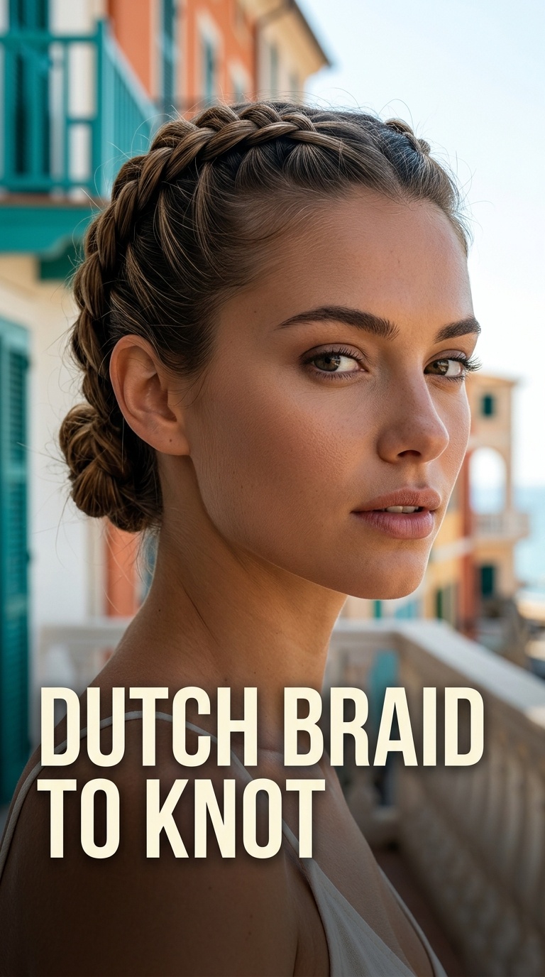 Dutch Braid to Knot