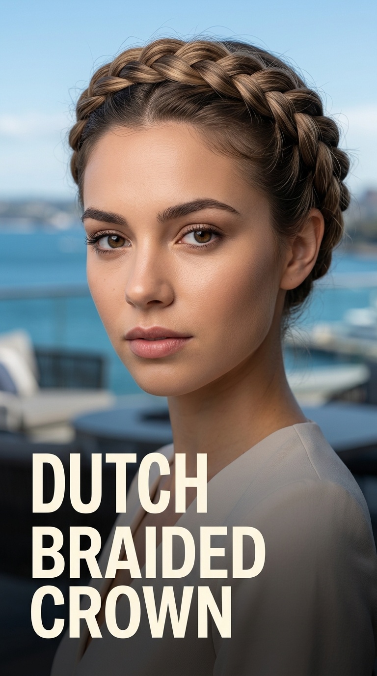 Dutch Braided Crown