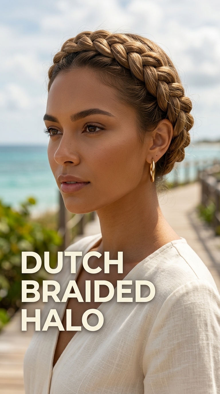 Dutch Braided Halo