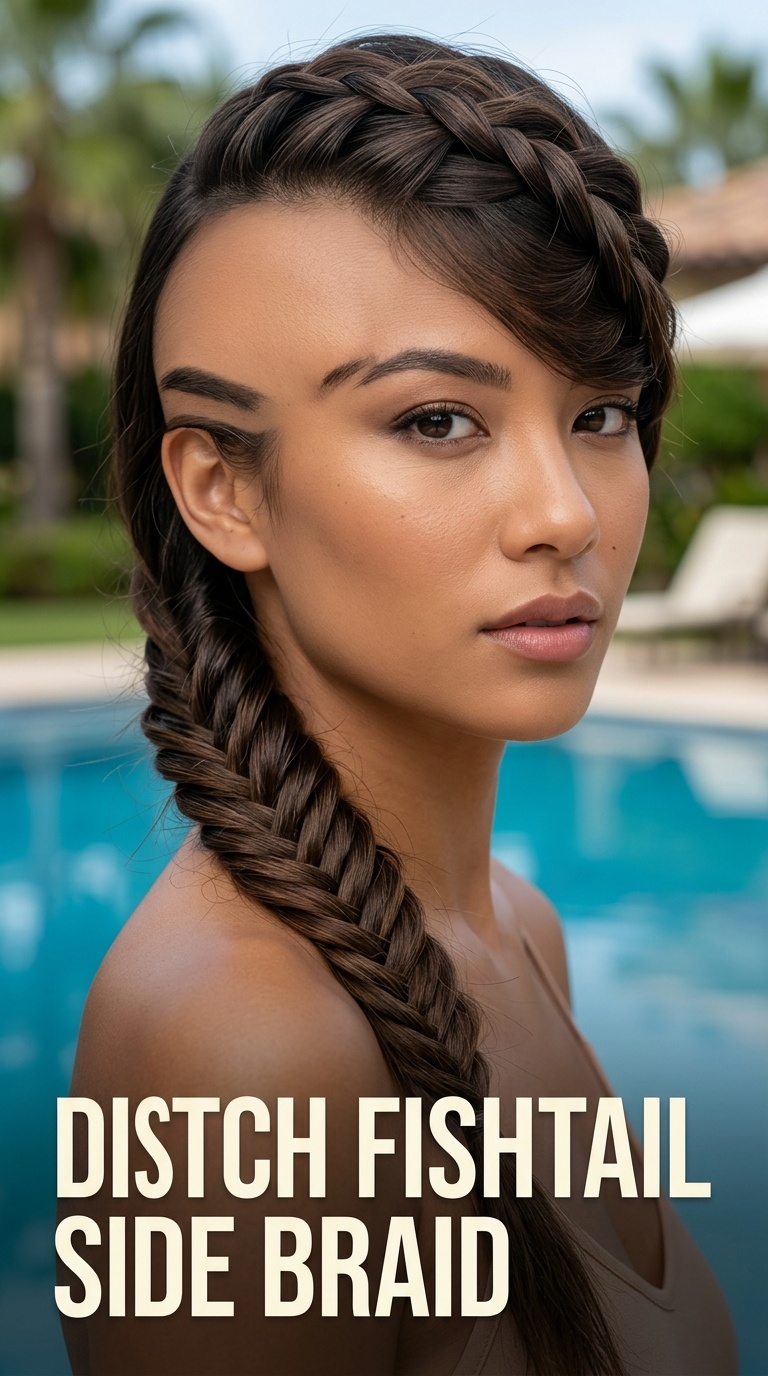 Dutch Fishtail Side Braid