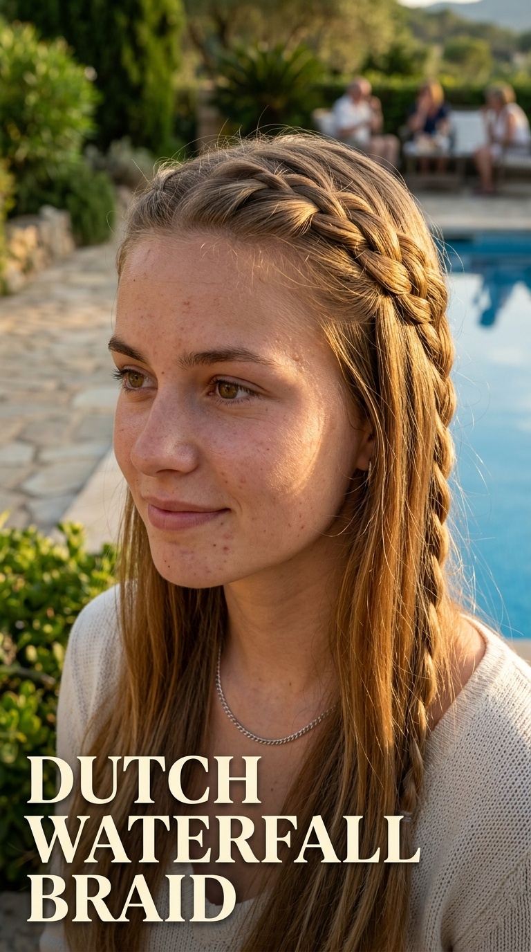 Dutch Waterfall Braid