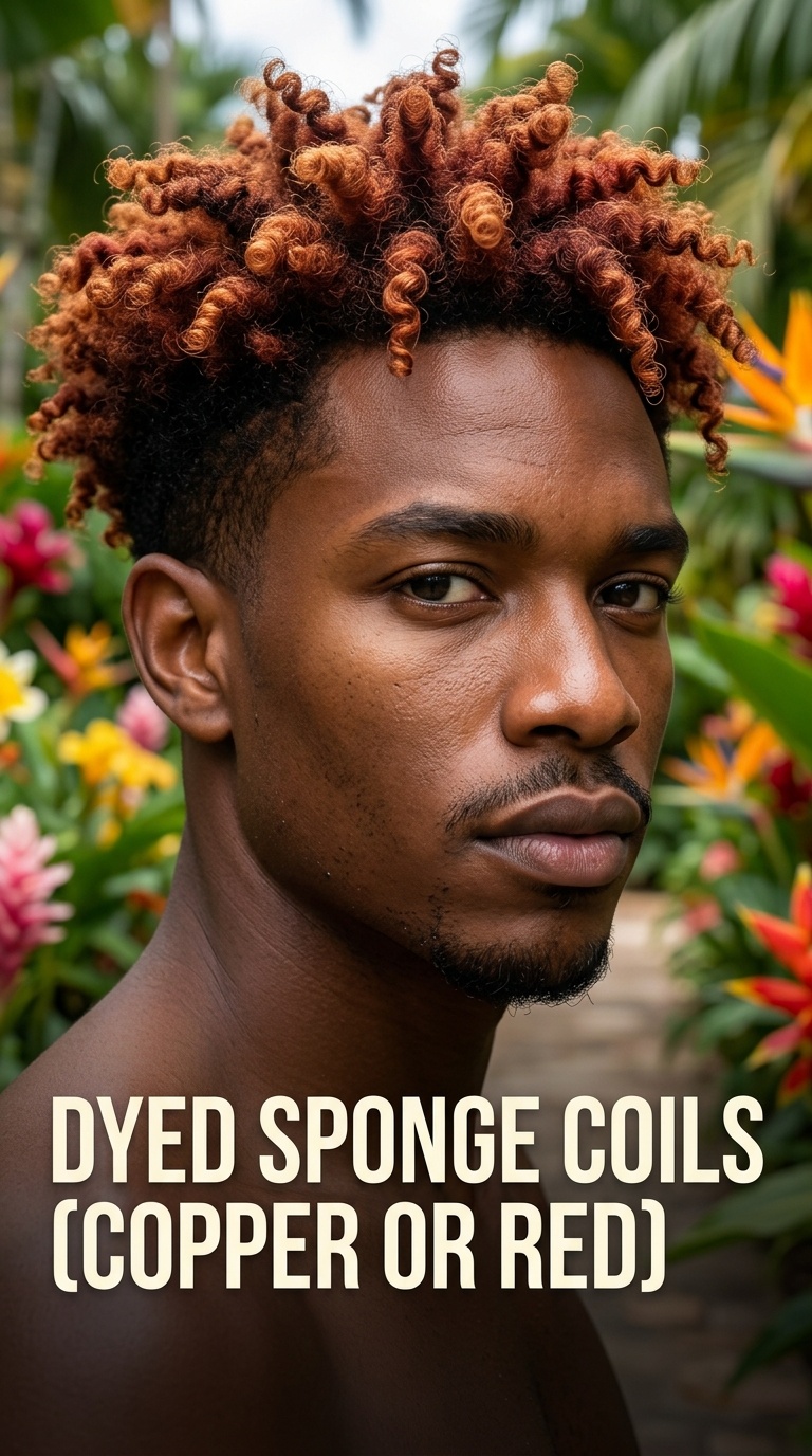 Dyed Sponge Coils (Copper or Red)