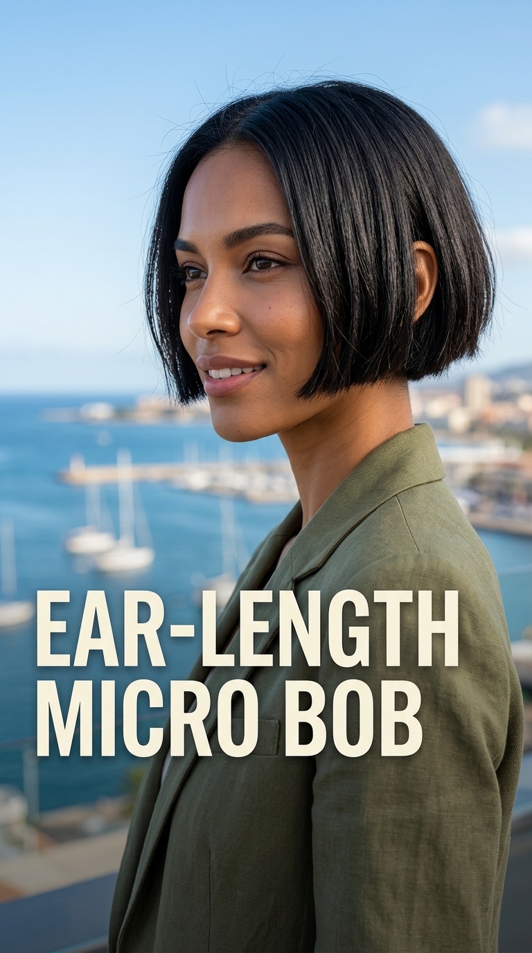 Ear-Length Micro Bob