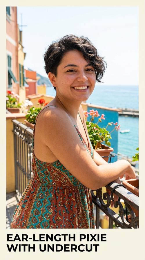 Ear-Length Pixie with Undercut