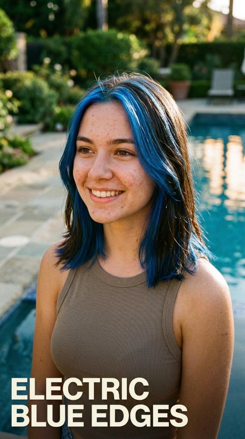 Electric Blue Edges