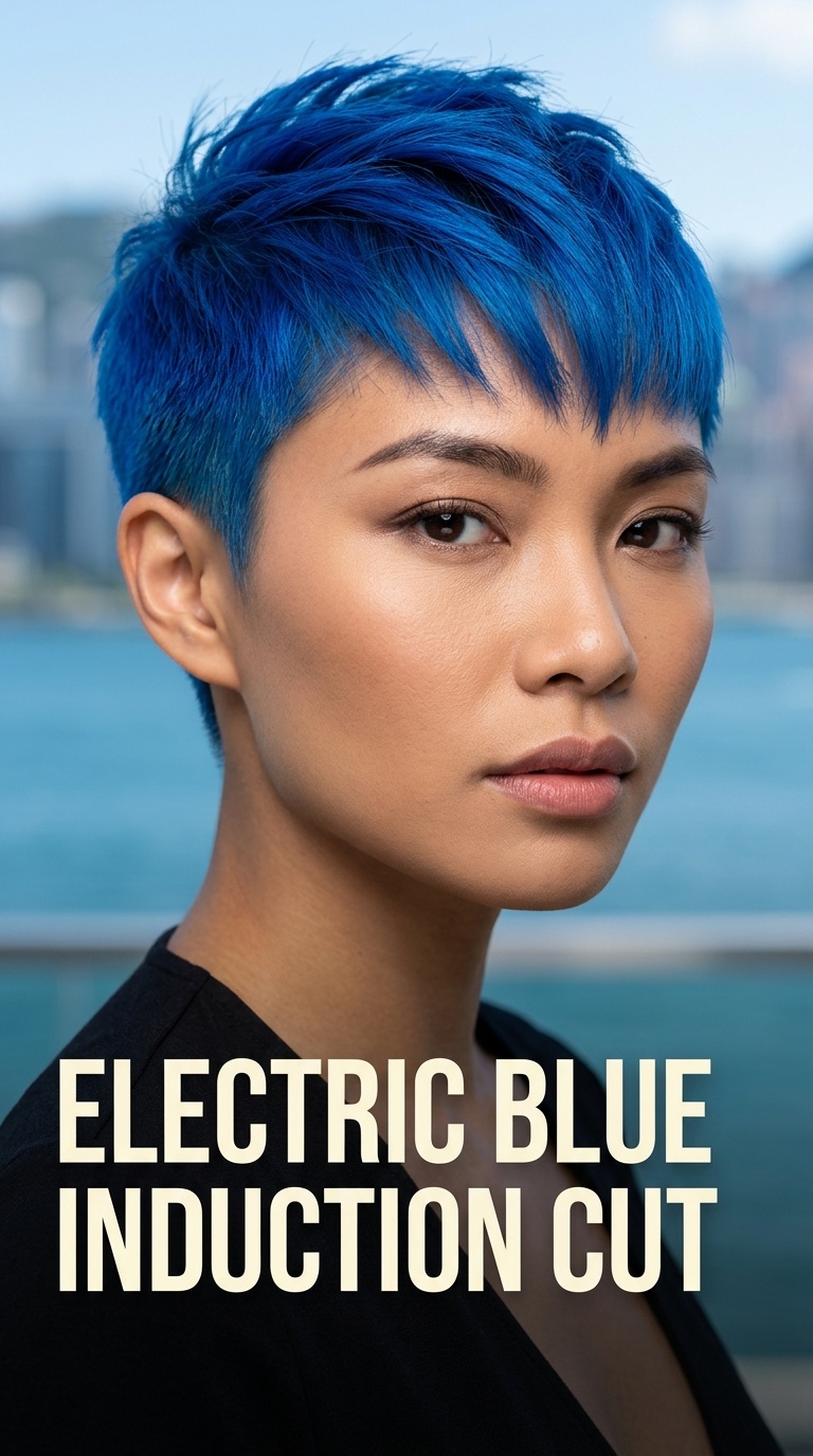 Electric Blue Induction Cut