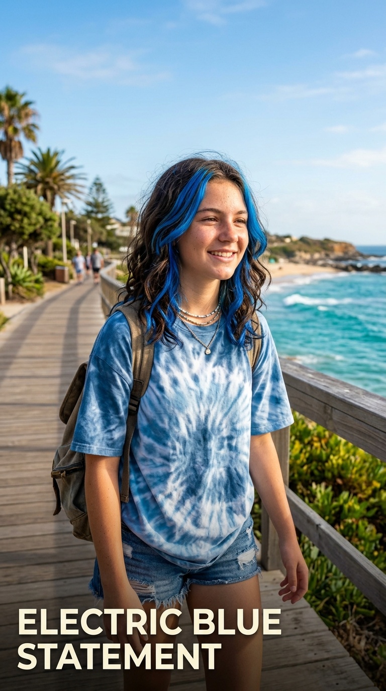 Electric Blue Statement