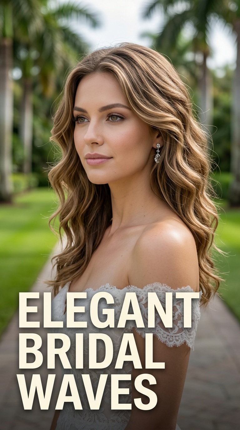 Elegant Bridal Waves
