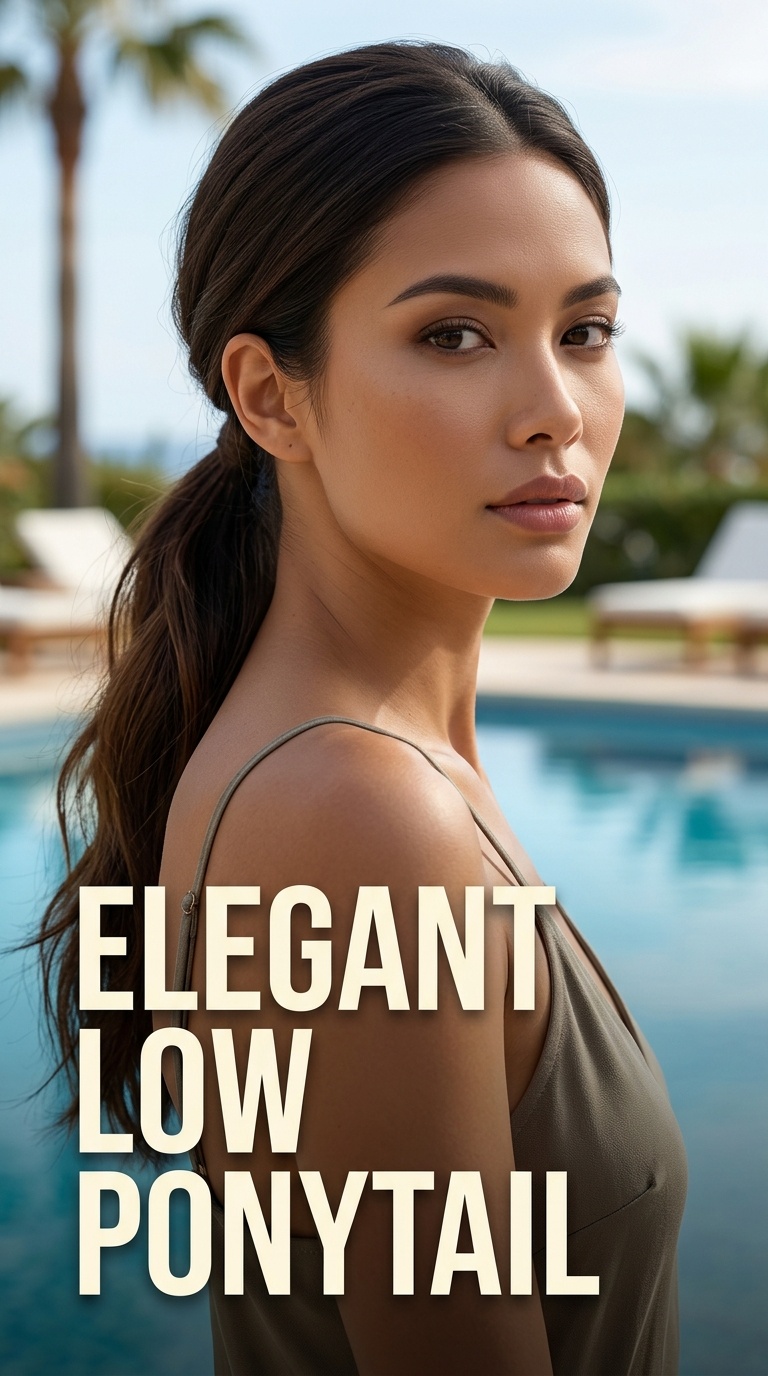 Elegant Low Ponytail