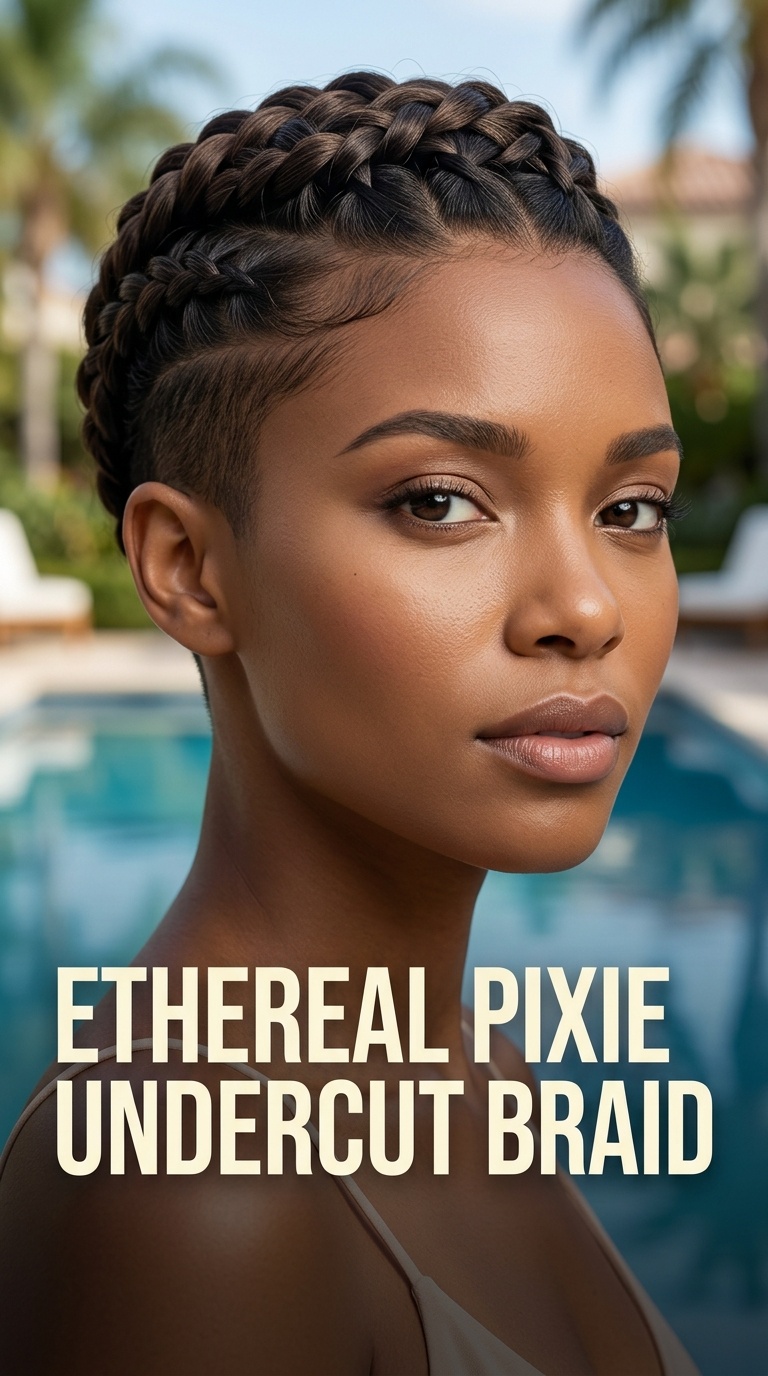 Ethereal Pixie Undercut Braid