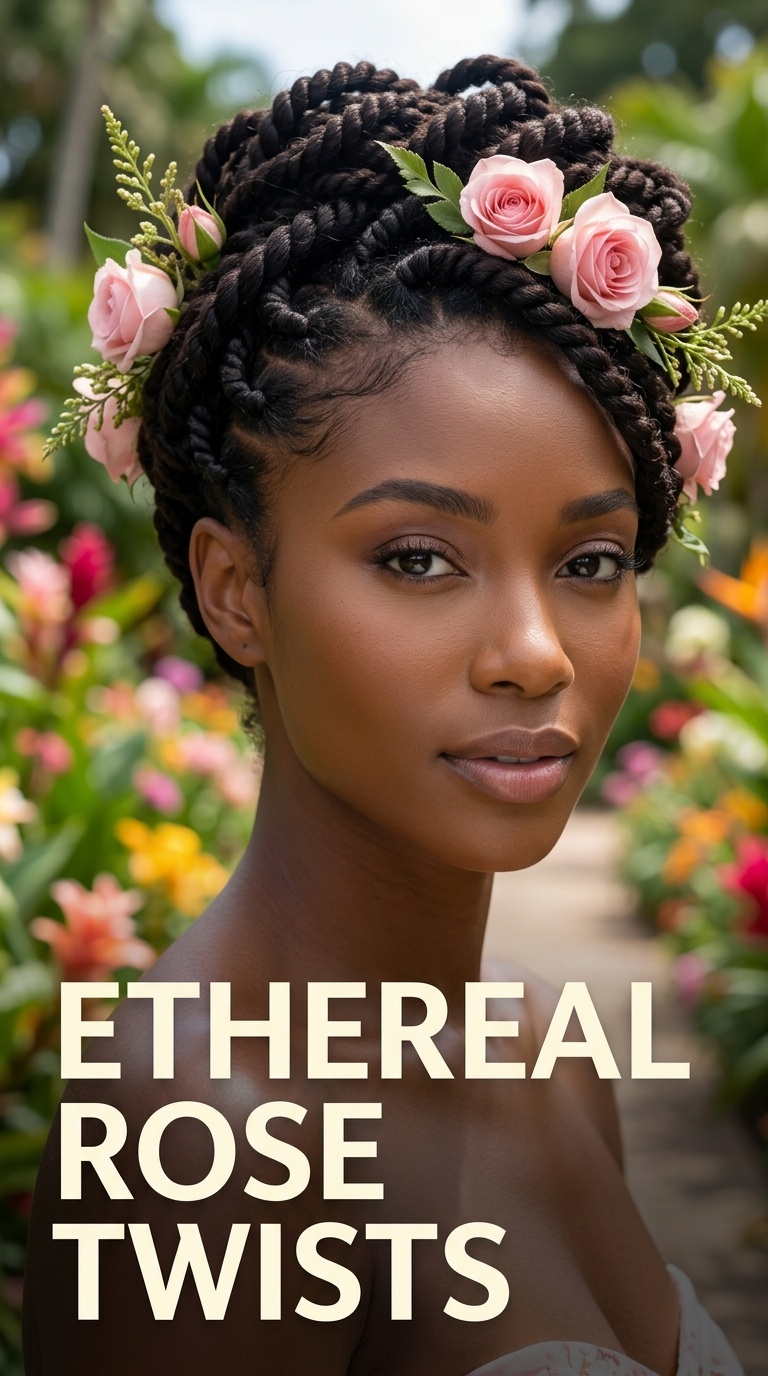 Ethereal Rose Twists