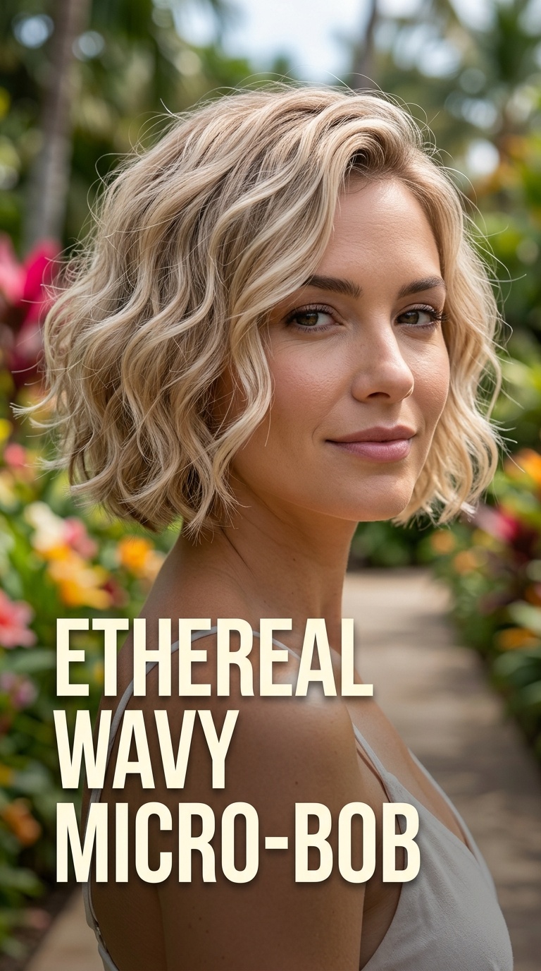 Ethereal Wavy Micro-Bob