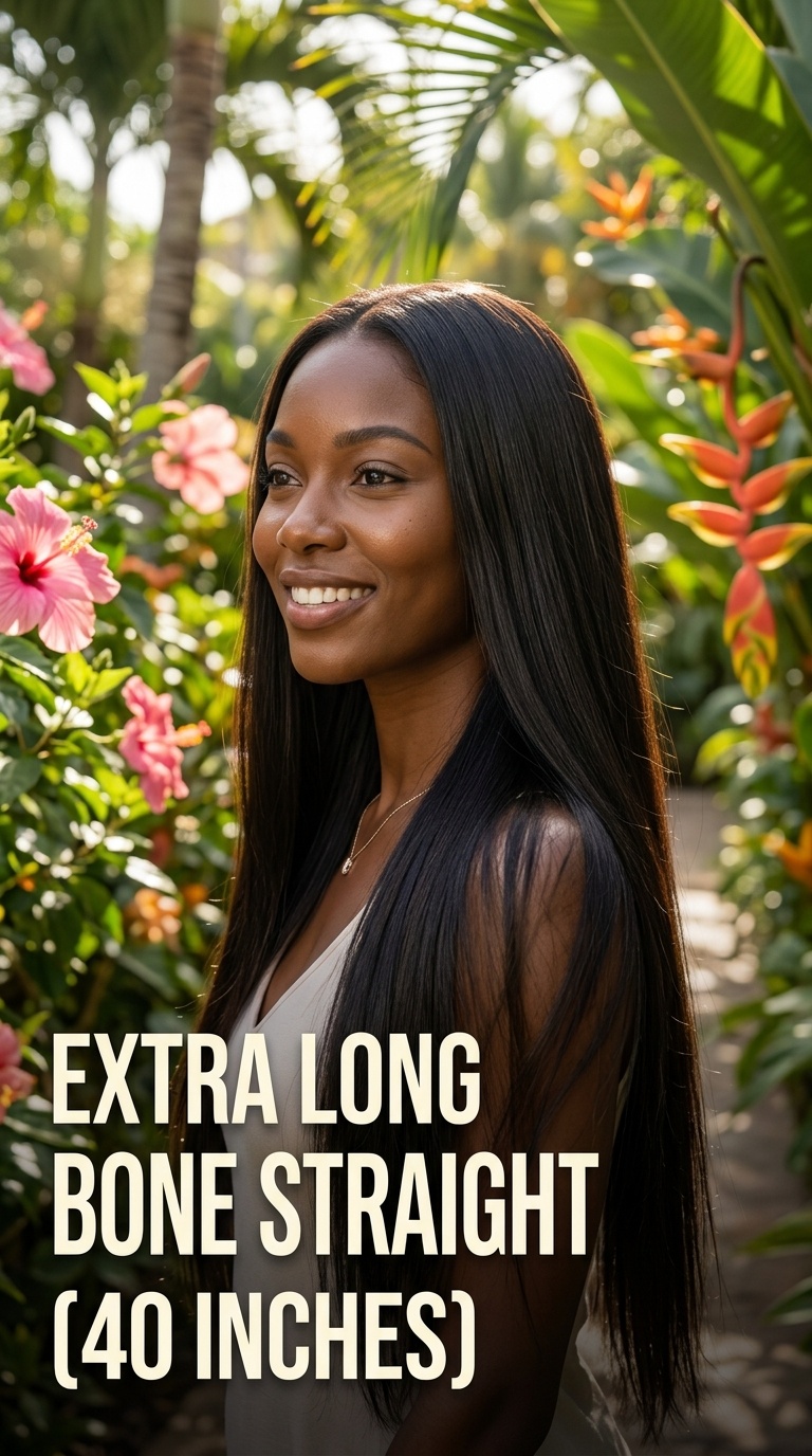 Extra Long Bone Straight (40 Inches)