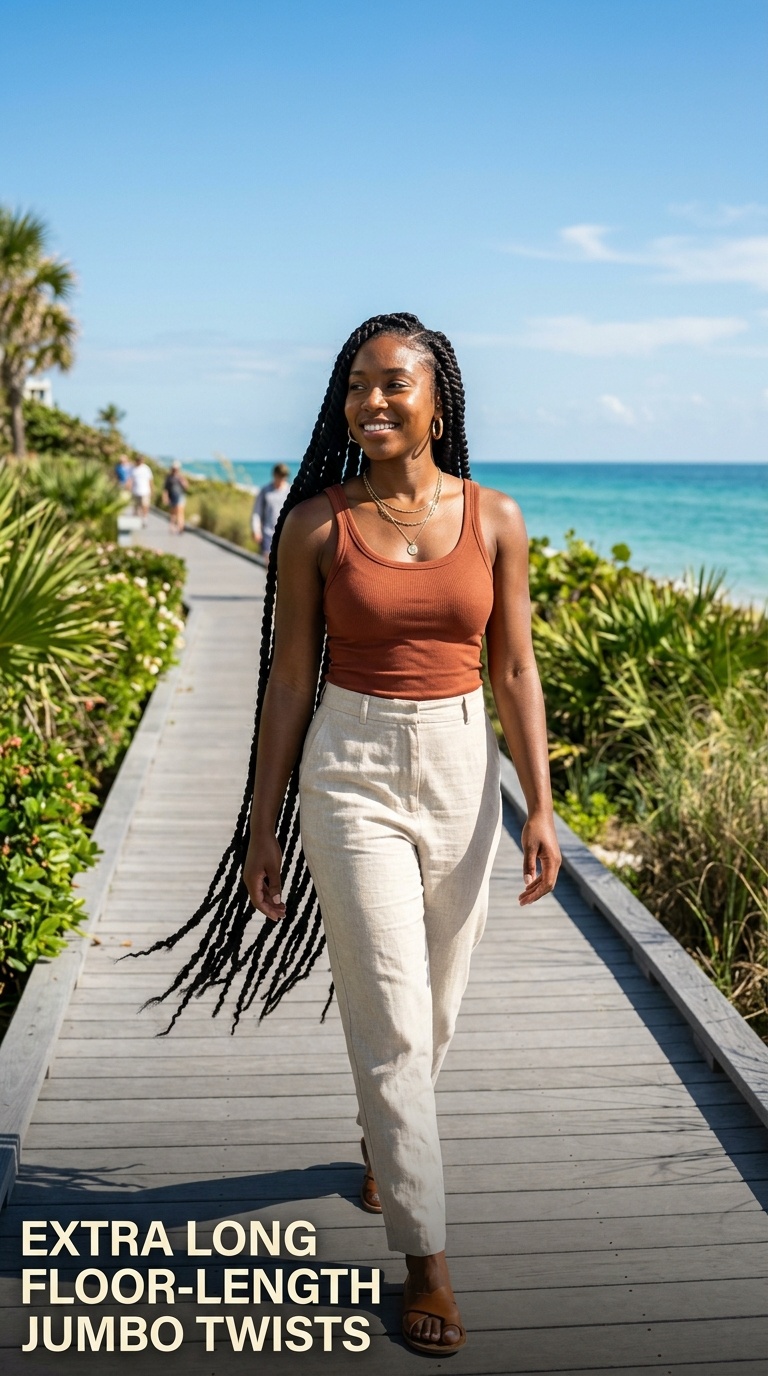 Extra Long Floor-Length Jumbo Twists